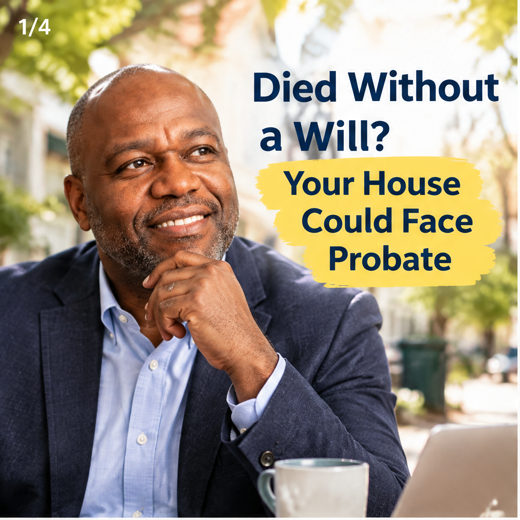 Died Without a Will? Your House Could Face Probate