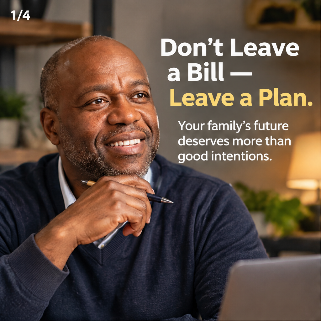 Don’t Leave a Bill—Leave a Plan