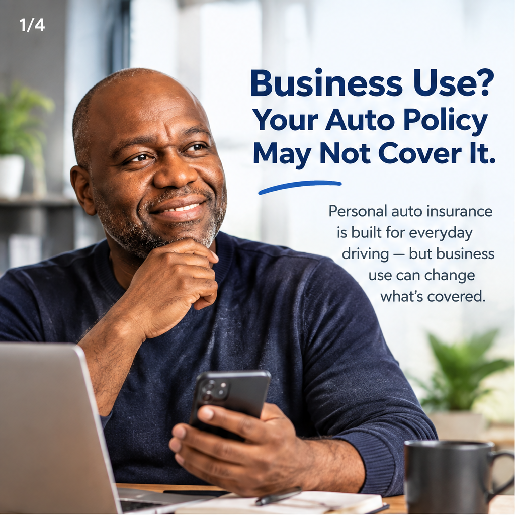 Business Use? Your Auto Policy May Not Cover It